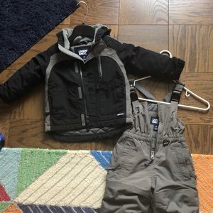 Land’s End Ski suit. Snow bib and snow jacket.